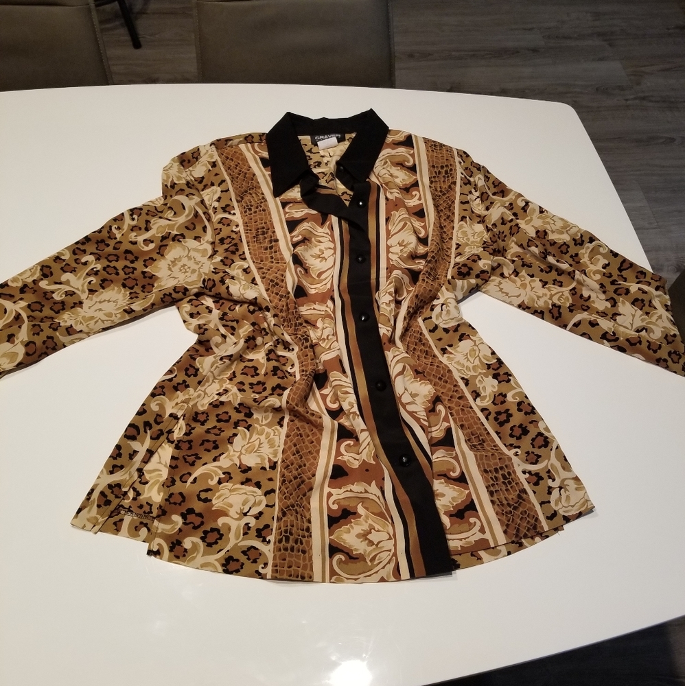 High End! Graver Studio Blouse 1X